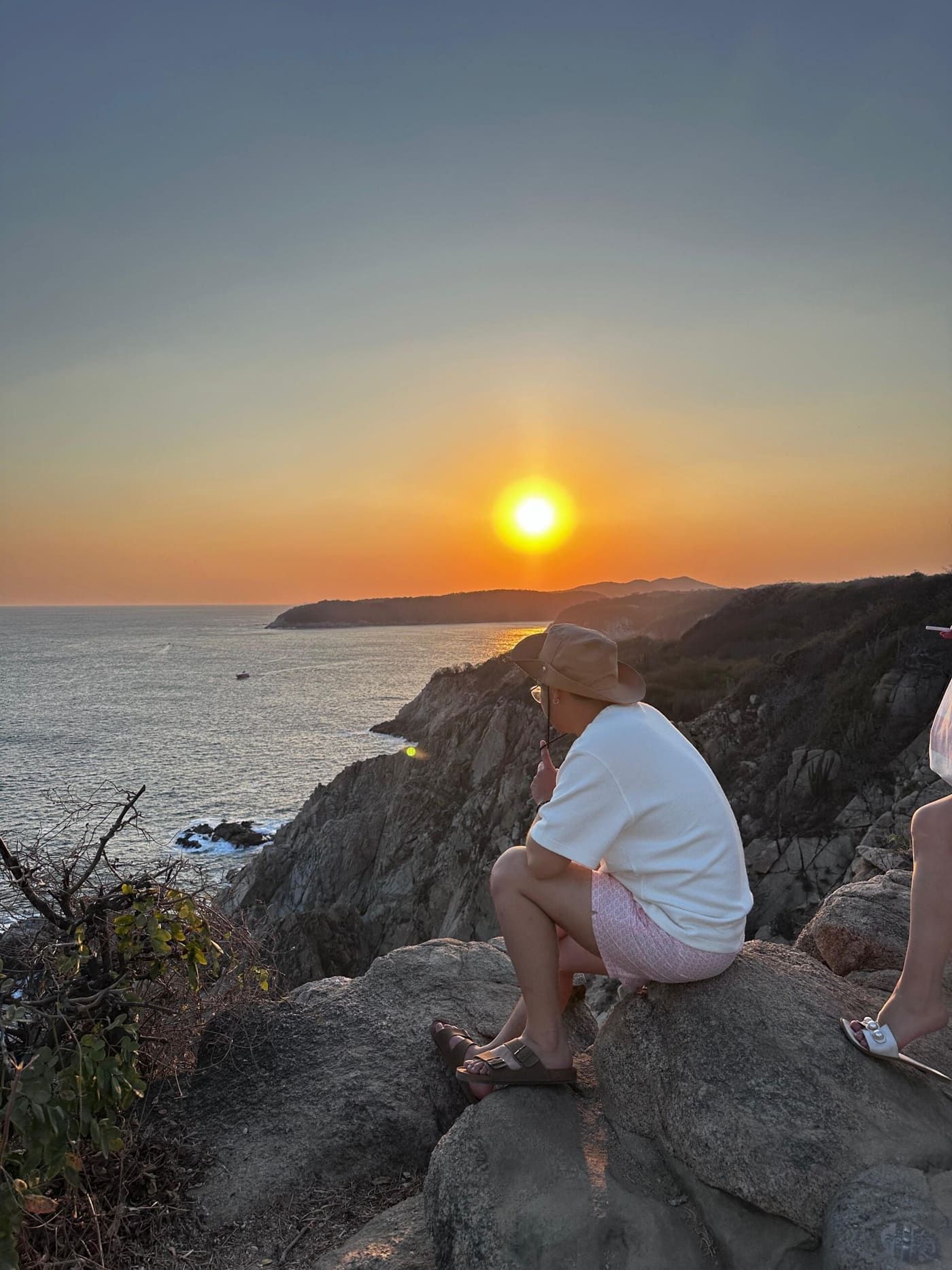 Travelers during a special tour in Huatulco
